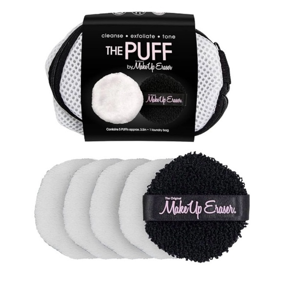 The Puff by The Original Makeup Eraser Reuseable Washable 5 Piece Set - Picture 1 of 13